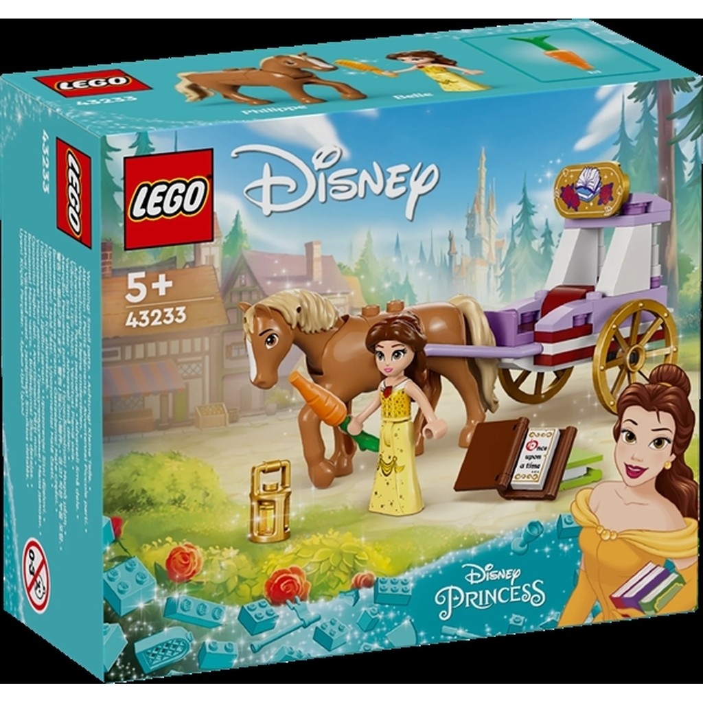 Belles eventyr-hestevogn - 43233 - LEGO Disney