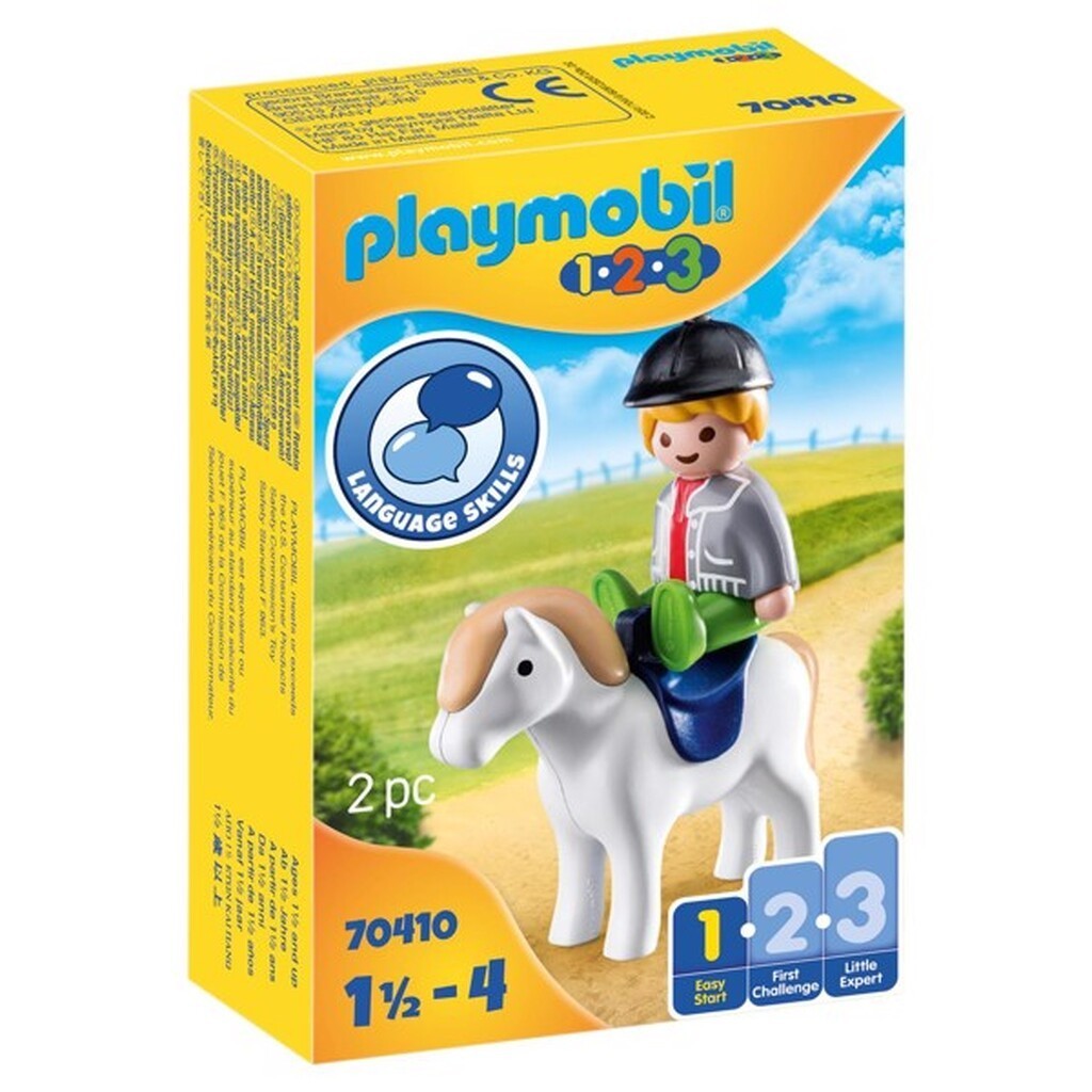 Dreng med pony - PL70410 - PLAYMOBIL 1.2.3
