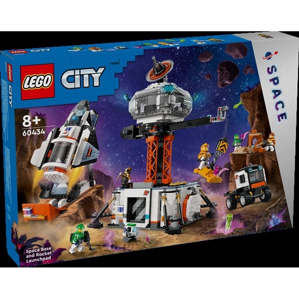 Rumbase og raketaffyringsrampe - 60434 - LEGO City