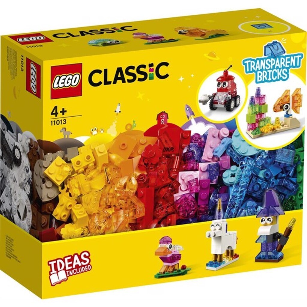 Kreative gennemsigtige klodser - 11013 - LEGO Classic