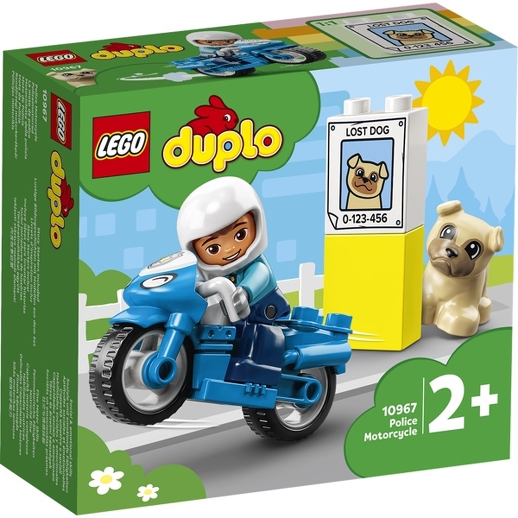 Politimotorcykel - 10967 - LEGO DUPLO