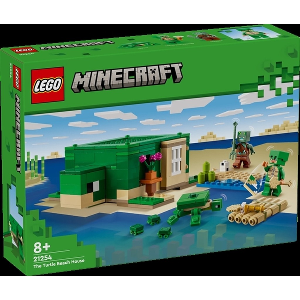 Skildpaddestrandhuset - 21254 - LEGO Minecraft
