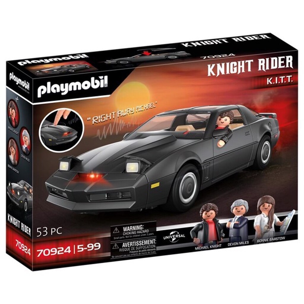 Knight Rider - K.I.T.T. - PL70924 - PLAYMOBIL Biler