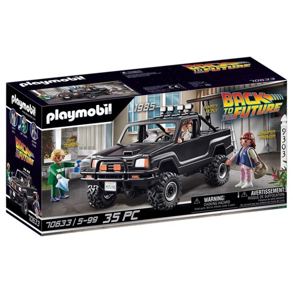 Back to the Future Martyâs Pickup Truck - PL70633 - PLAYMOBIL Back to the future