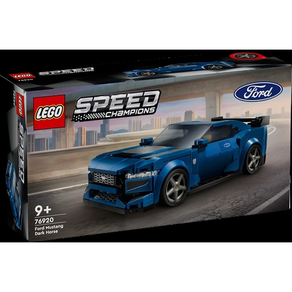 Ford Mustang Dark Horse-sportsvogn - 76920 - LEGO Speed Champions