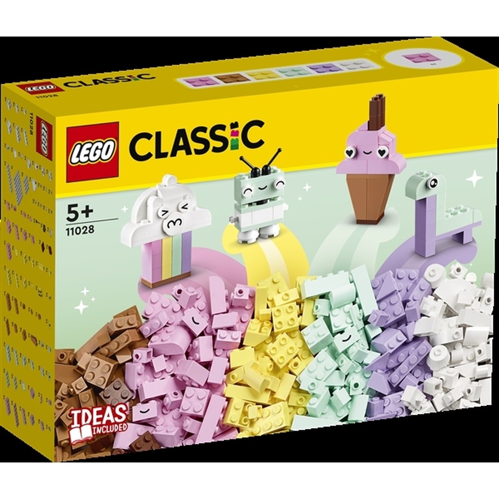 Kreativt sjov med pastelfarver - 11028 - LEGO Classic