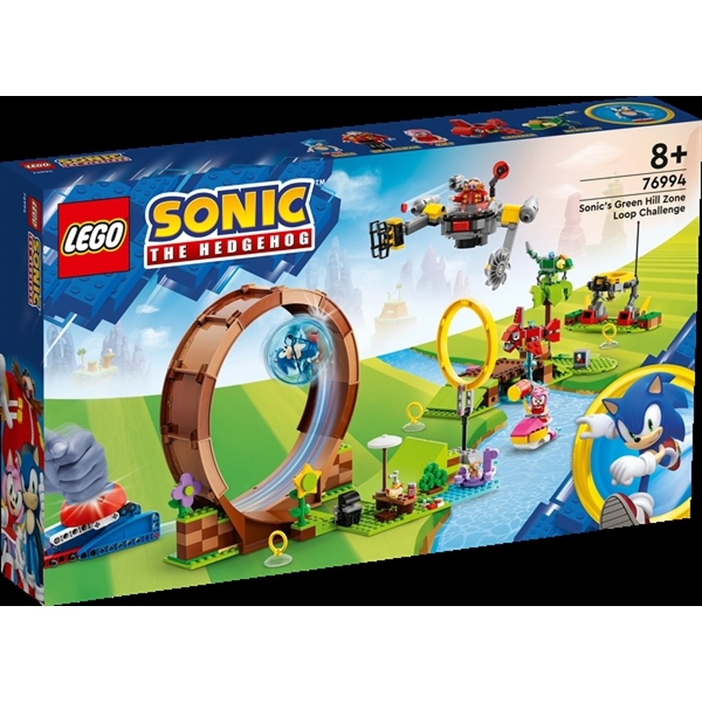 Sonics Green Hill Zone loop-udfordring - 76994 - LEGO Sonic