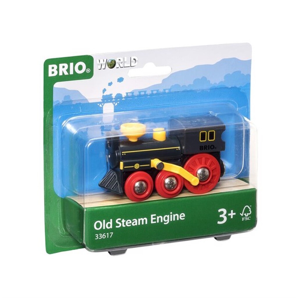 Gammelt damplokomotiv - 33617 - BRIO Tog