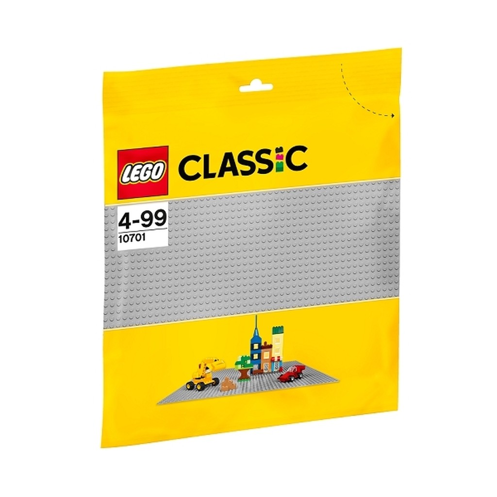 Grå byggeplade - 10701 - LEGO Bricks &More