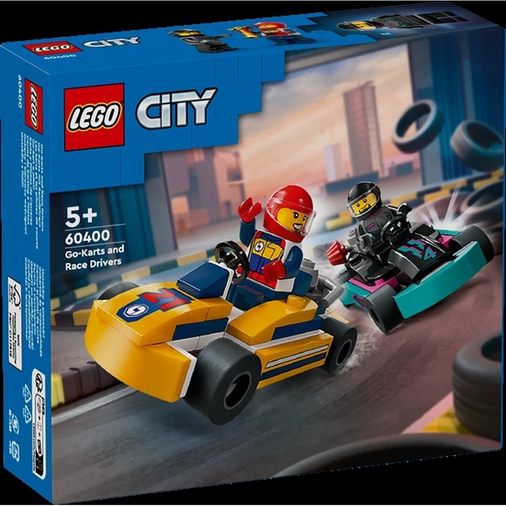 Gokarts og racerkørere - 60400 - LEGO City