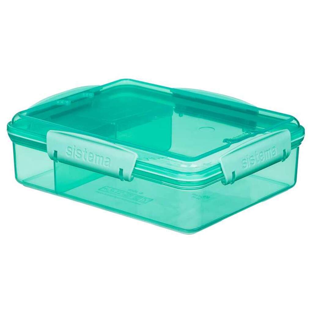 Sistema Madkasse - Snack Attack Duo Lunch - 975ml - Minty Teal
