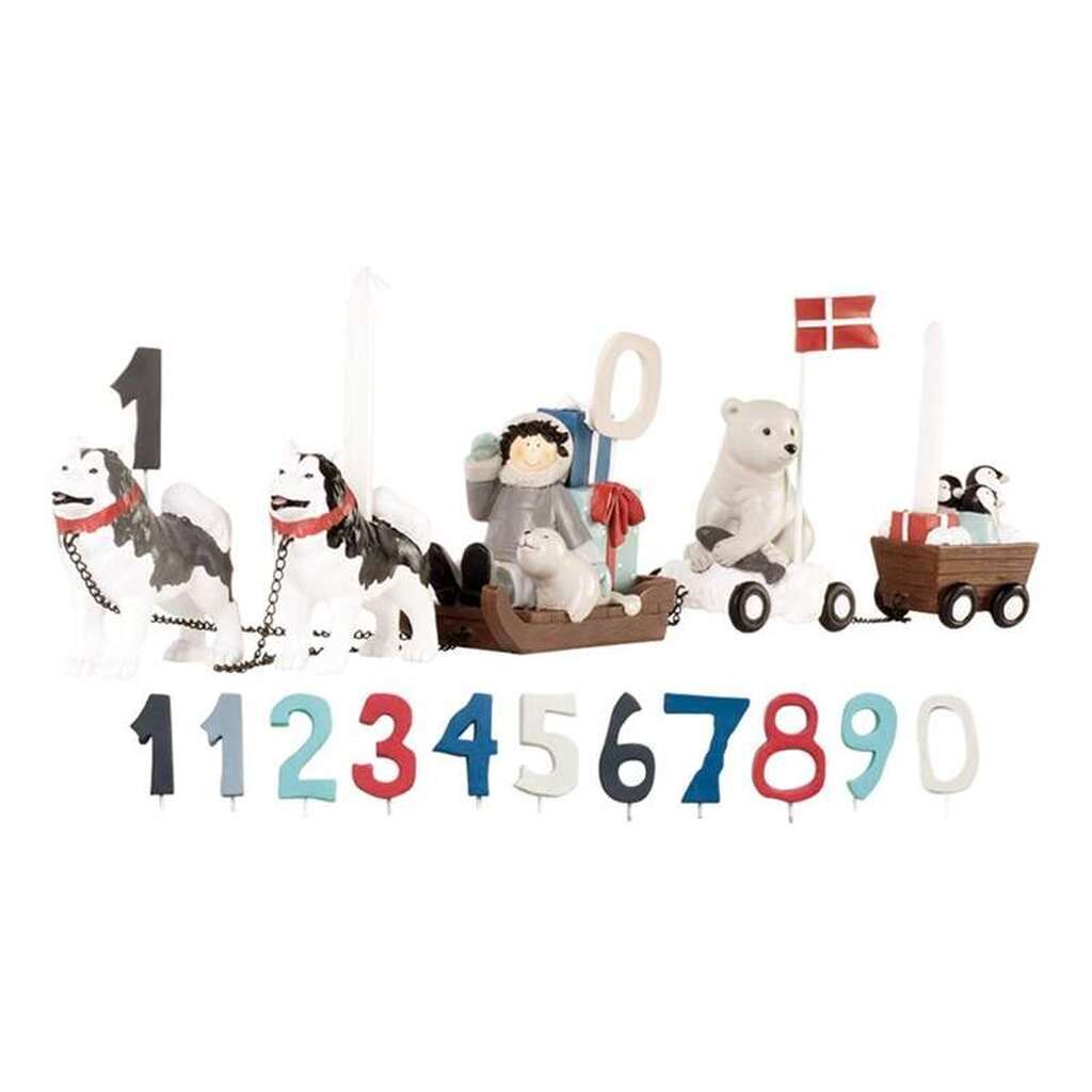 Kids by Friis Hundeslæde fødselsdagstog