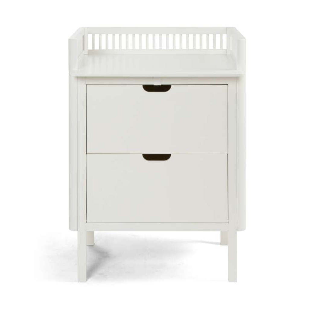 Sebra Puslebordet m. Skuffer - Classic White
