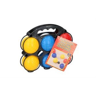 Boccia med 6 kugler og 1 bold 7 cm