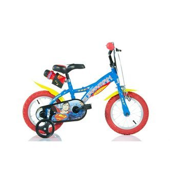 12 Licens Superman cykel med drikkedunk