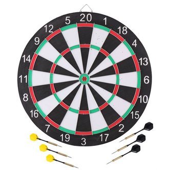 Dartskive Masterdarts Maikel Verberk med 6 pile