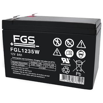 Batteri 12V - 9Ah