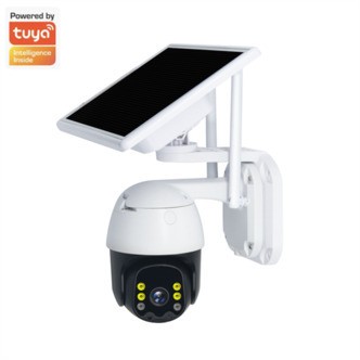 Tuya overvågning IP kamera med WIFI og Solceller - Kræver ingen kabel