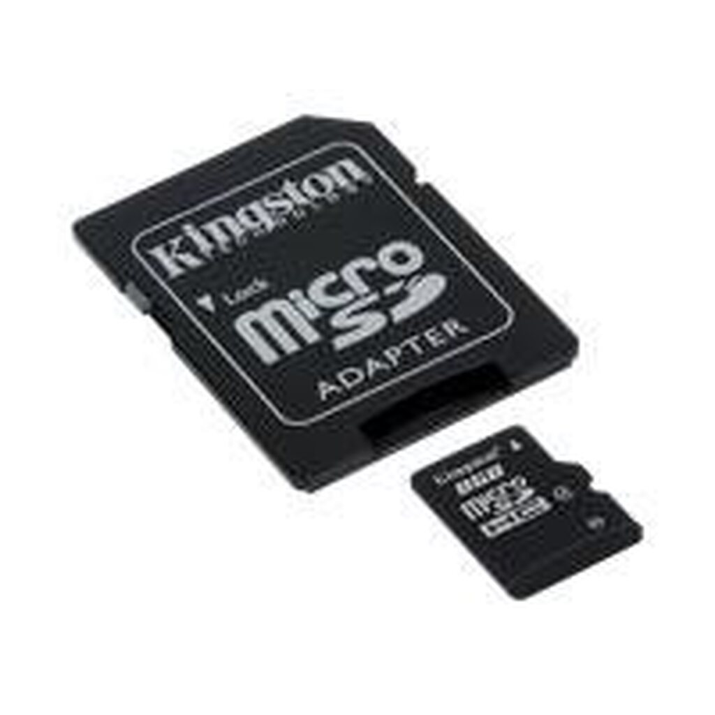 64GB Micro SD kort med adaptor.