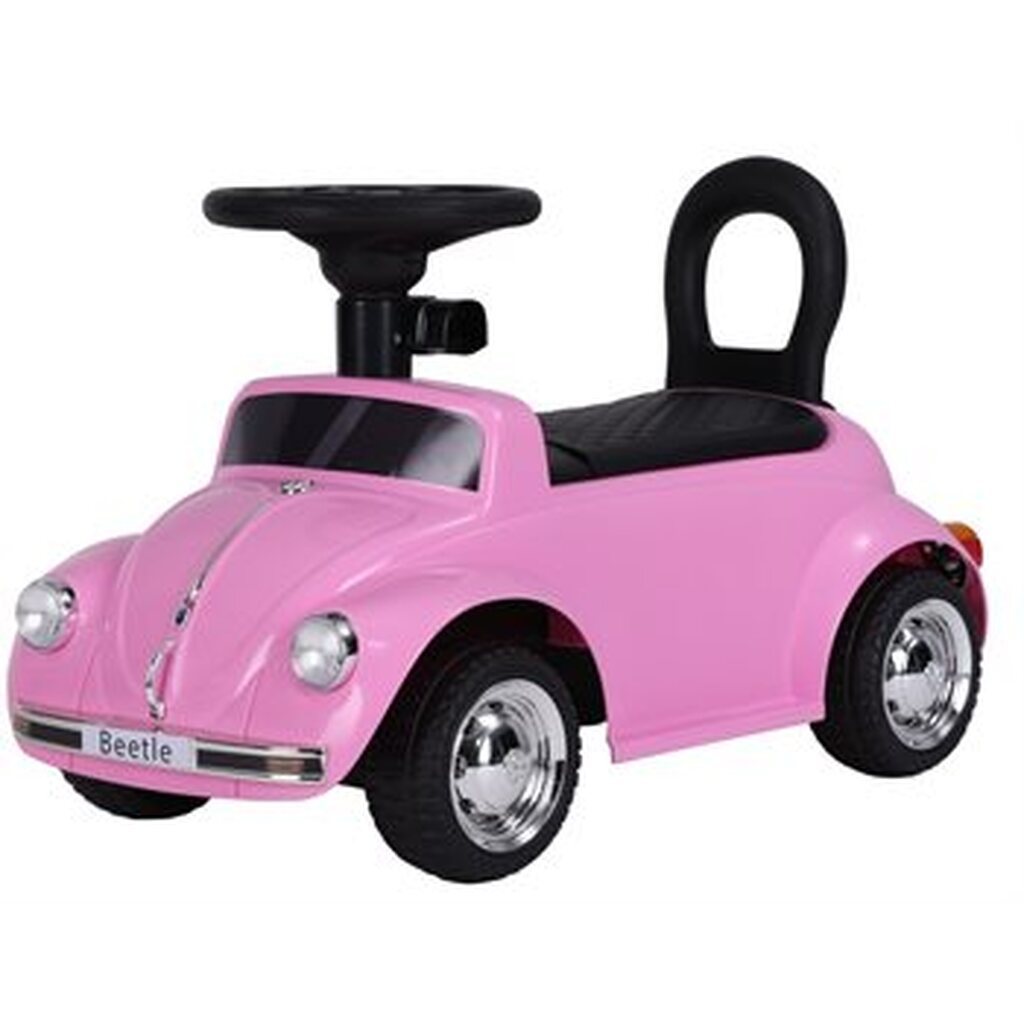 VW Beetle Pink gåbil med musik
