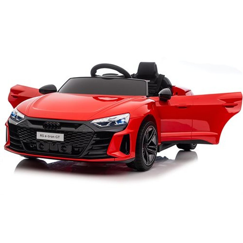 Audi e-tron Sportsback rød, 4x12V motorer, med gummihjul