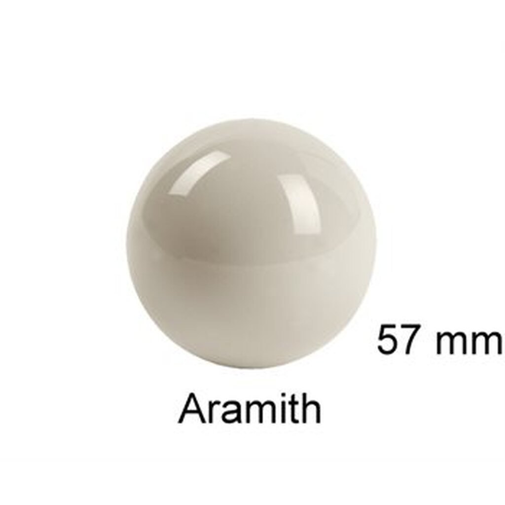 Pool Ball Hvid 57,2 MM Aramith
