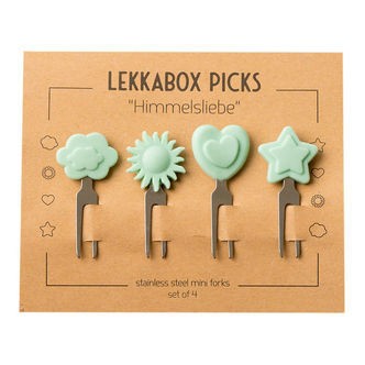LEKKABOX Mini-gafler - 4 pak - Himmelmagi