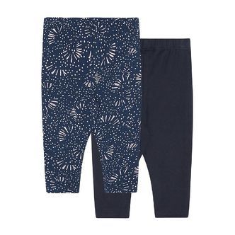 Noa Noa miniature Leggings - Baby Amelia Leggings 2-Pack - Navy