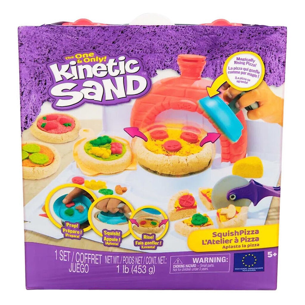 Kinetic Sand Strandsand - Squish Pizza - 453g