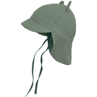 Huttelihut legionærhat - Musselin - Lily Pad m. Ører