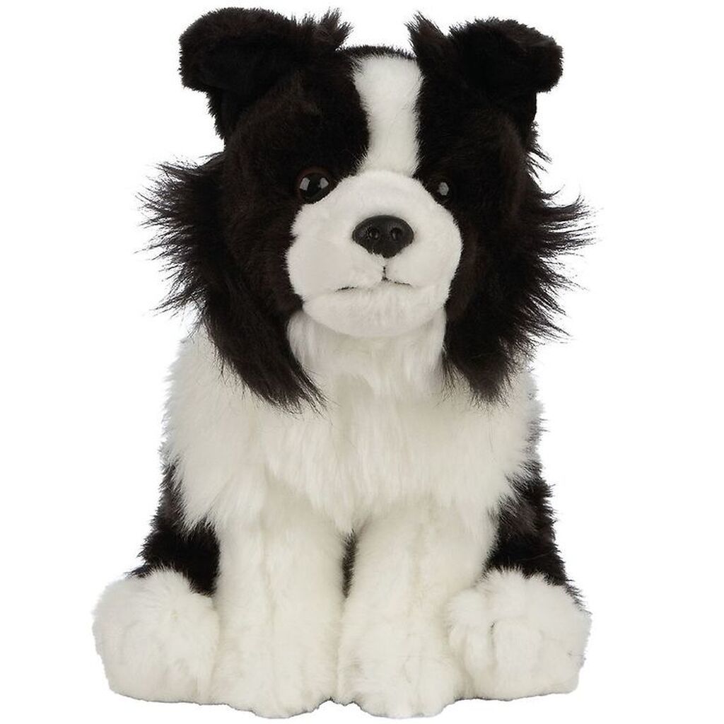 Living Nature Bamse - 24x10 cm - Border Collie - SortHvid
