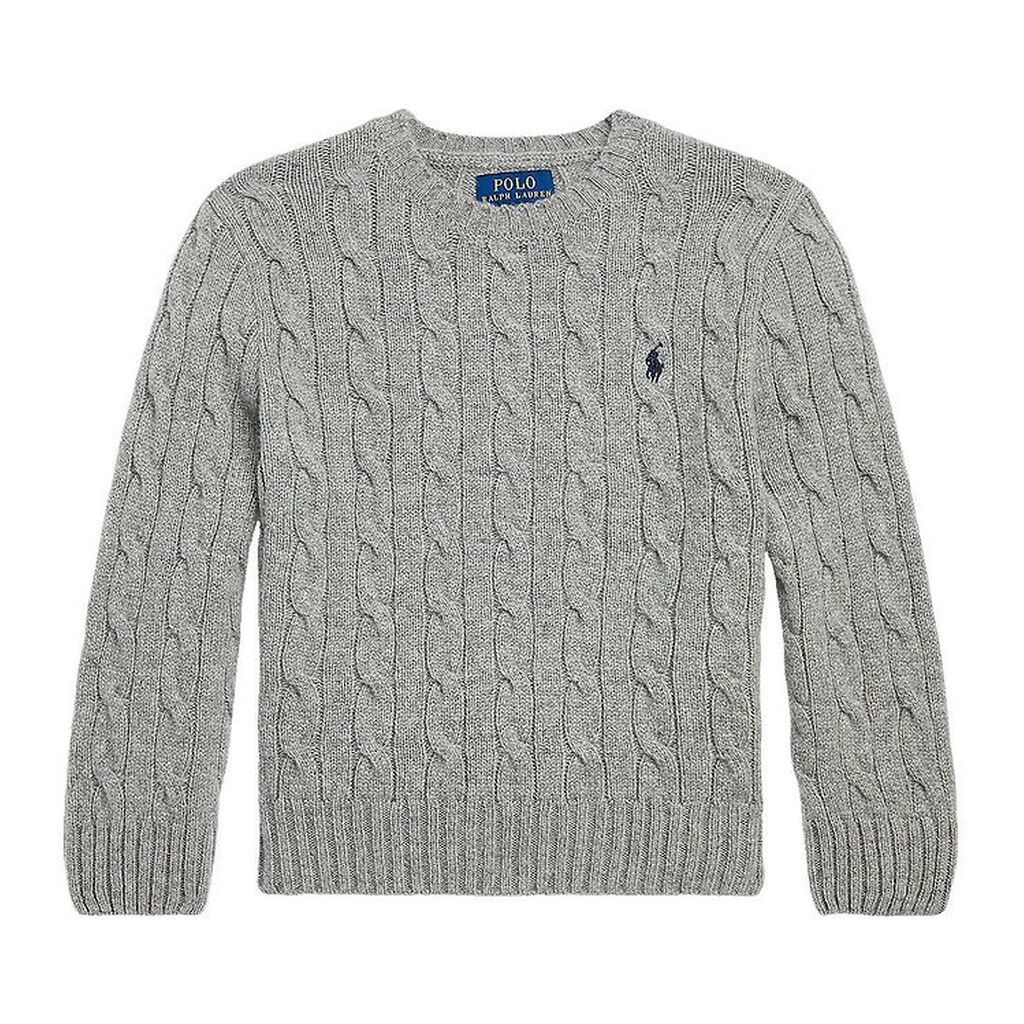 Polo Ralph Lauren Bluse - Uld - Classics ll - Gråmeleret