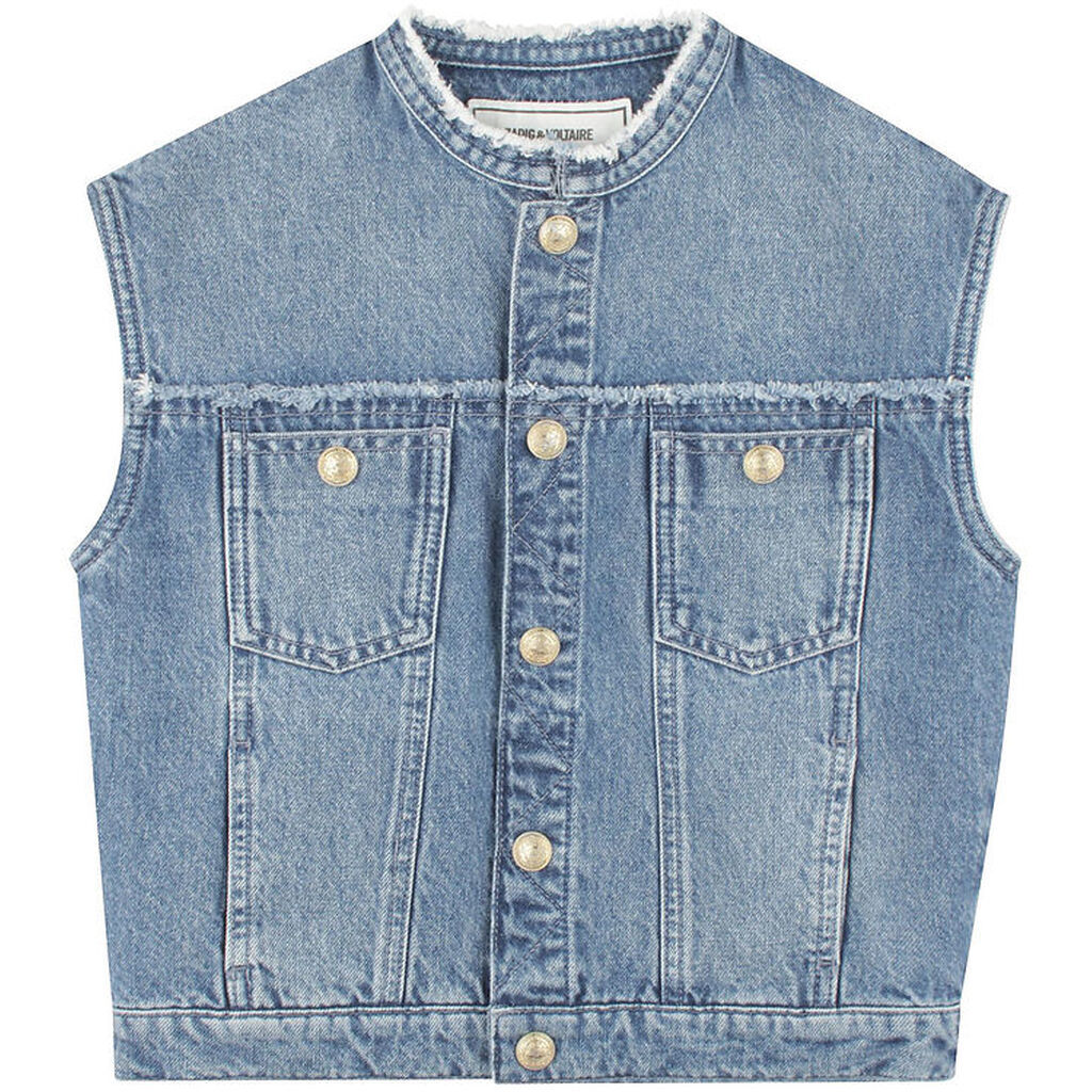 Zadig  Voltaire Denimvest - Kaely - Double Stone