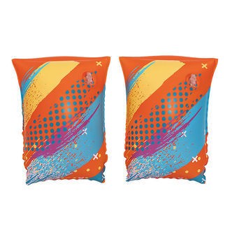 Bestway Badevinger - 19-30 kg - Colorify - Orange m. Striber
