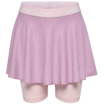 Hummel Nederdel m. Cykelshorts - HmlJR - Lavender Mist