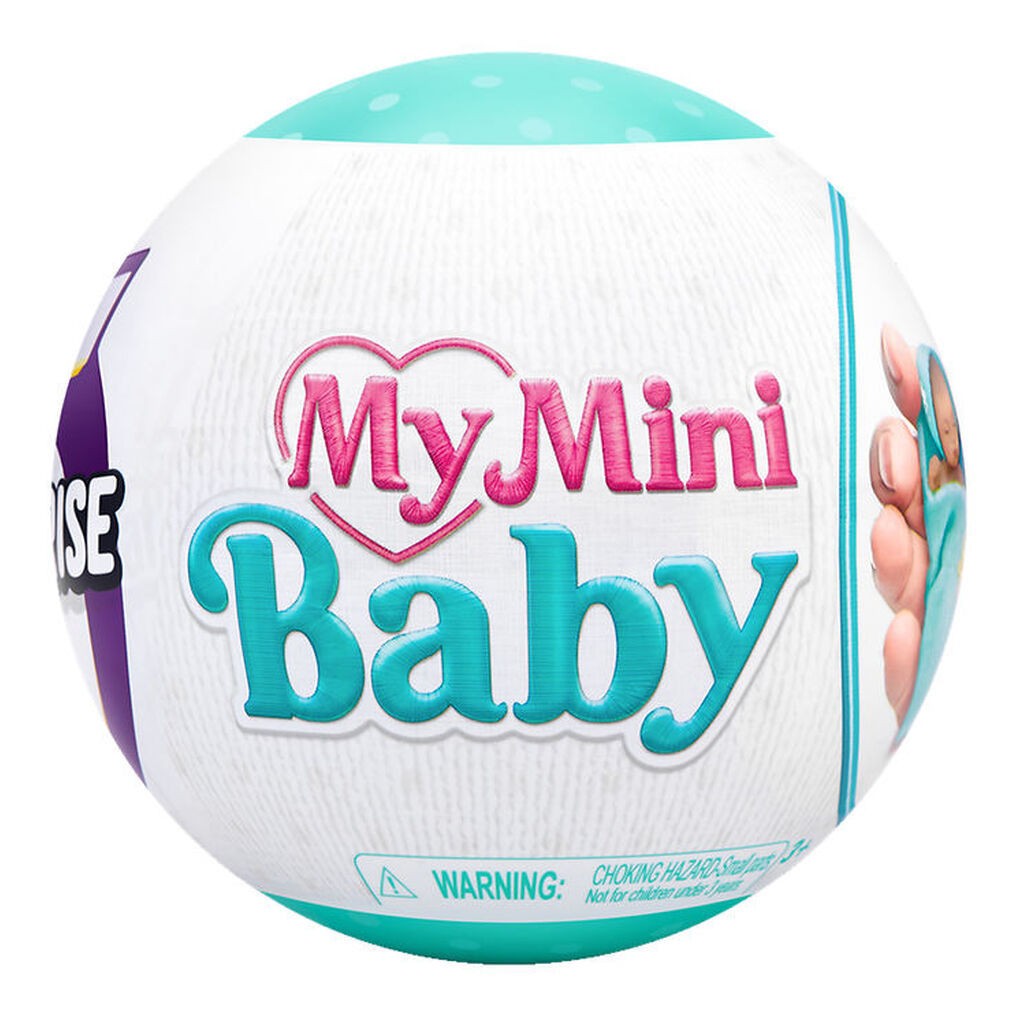 5 Surprise Kugle m. Overraskelse - My Mini Baby