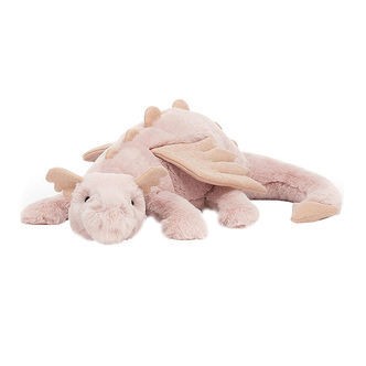 Jellycat Bamse - Little - 8x30 cm - Rose Dragon