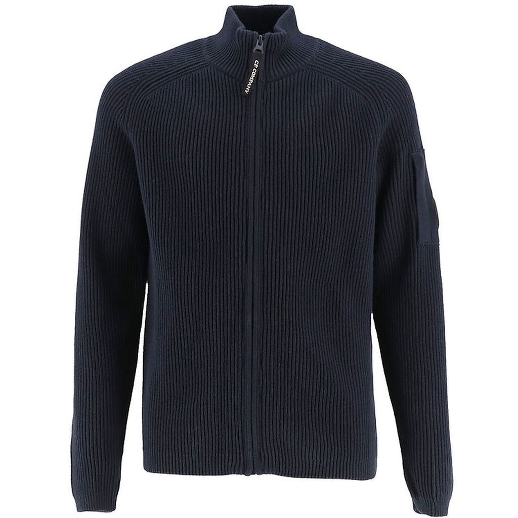 C.P. Company Cardigan - Strik - Total Eclipse Blue