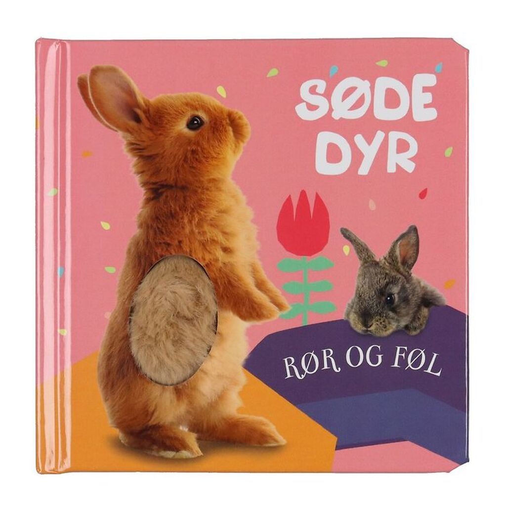 Forlaget Bolden Bog - Rør og Føl: Søde Dyr - Dansk