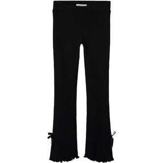 Name It Leggings - Rib - NfkTimba - Sort
