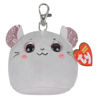 Ty Nøglering m. Bamse - Squishy Beanies - 9 cm - Catnip