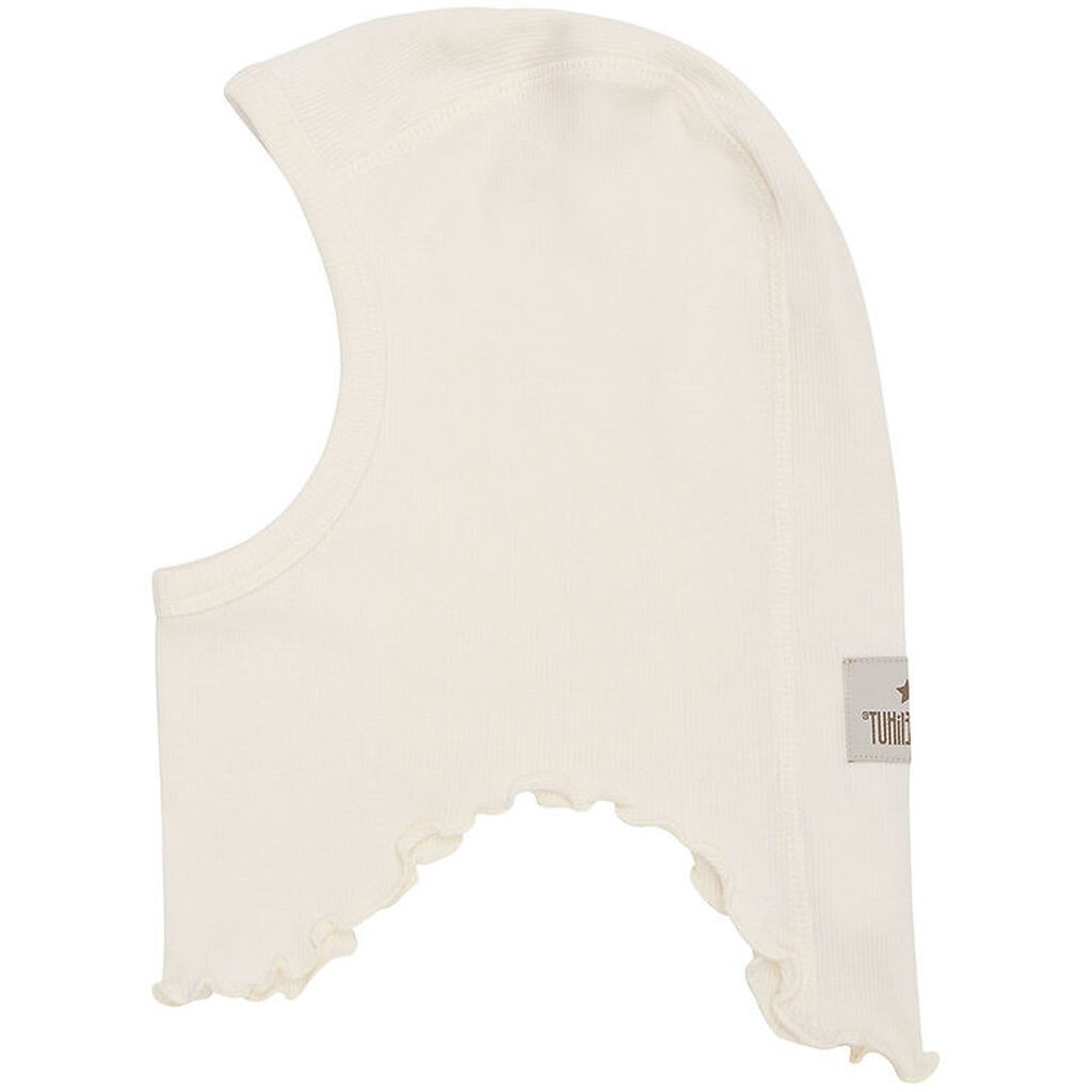 Huttelihut Elefanthue - Rib - 1-lags - Antique White