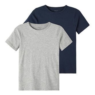 Name It T-shirt - Noos - NkmT-shirt - 2-pak - Dark Sapphire  Gr