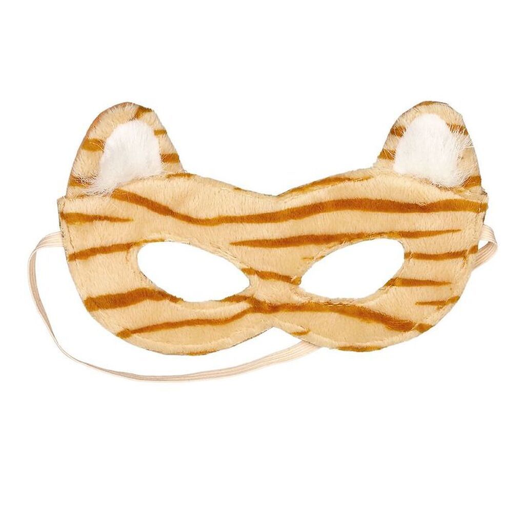 Souza Udklædning - Maske - Tiger - Brun