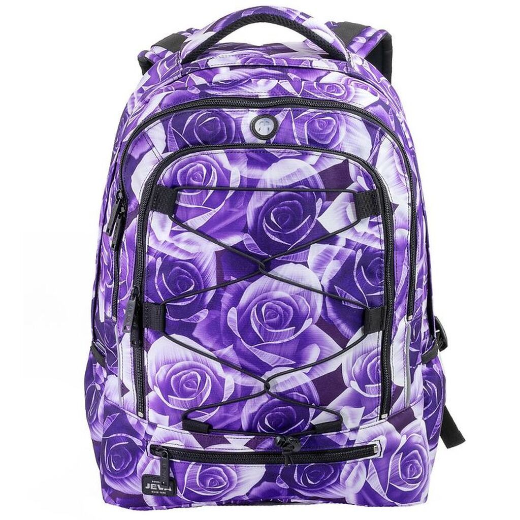 Jeva Skoletaske - Survivor - Purple Rose