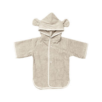 Fabelab Badeponcho - Baby - Bjørn - Beige