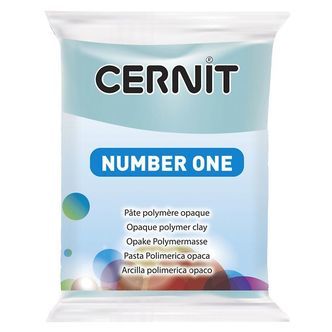 Cernit Polymer Ler - Number One - lys Blå