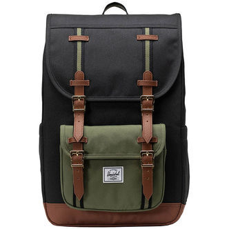 Herschel Rygsæk - Little America Mid - BlackFour Leaf ClvrSddl