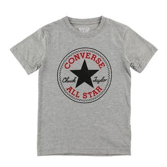 Converse T-shirt - Gråmeleret m. Logo
