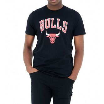 New Era T-shirt - Chicago Bulls - Sort